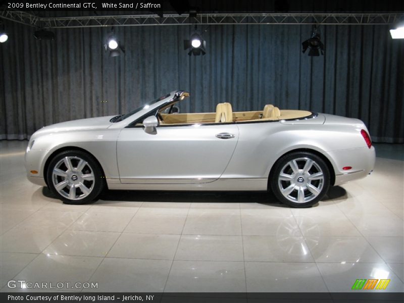 White Sand / Saffron 2009 Bentley Continental GTC