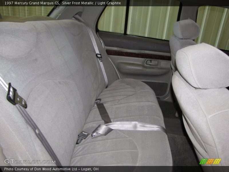 Silver Frost Metallic / Light Graphite 1997 Mercury Grand Marquis GS