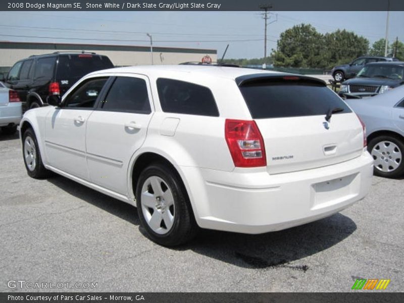 Stone White / Dark Slate Gray/Light Slate Gray 2008 Dodge Magnum SE