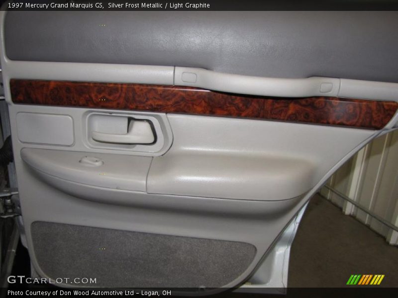 Silver Frost Metallic / Light Graphite 1997 Mercury Grand Marquis GS