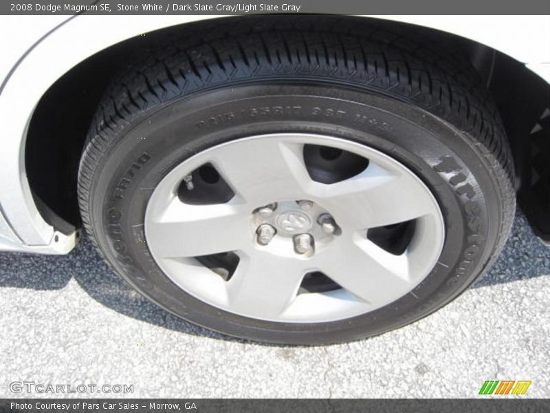 Stone White / Dark Slate Gray/Light Slate Gray 2008 Dodge Magnum SE