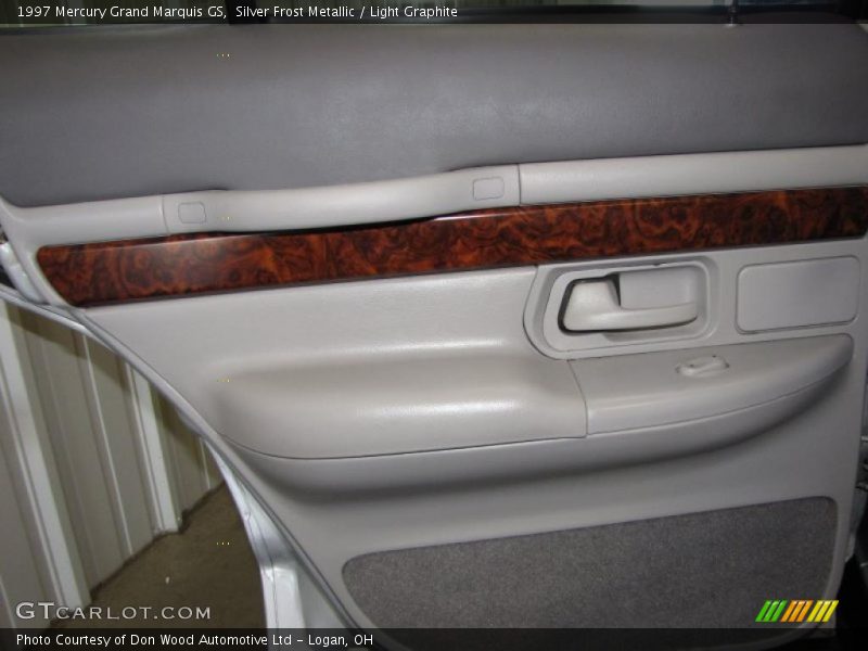 Silver Frost Metallic / Light Graphite 1997 Mercury Grand Marquis GS