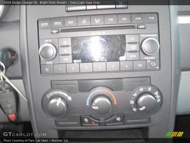 Controls of 2008 Charger SE