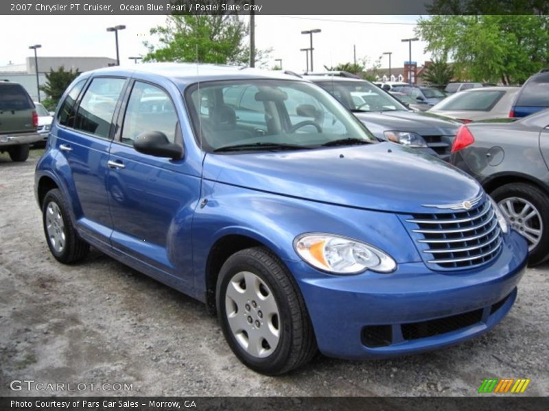 Ocean Blue Pearl / Pastel Slate Gray 2007 Chrysler PT Cruiser