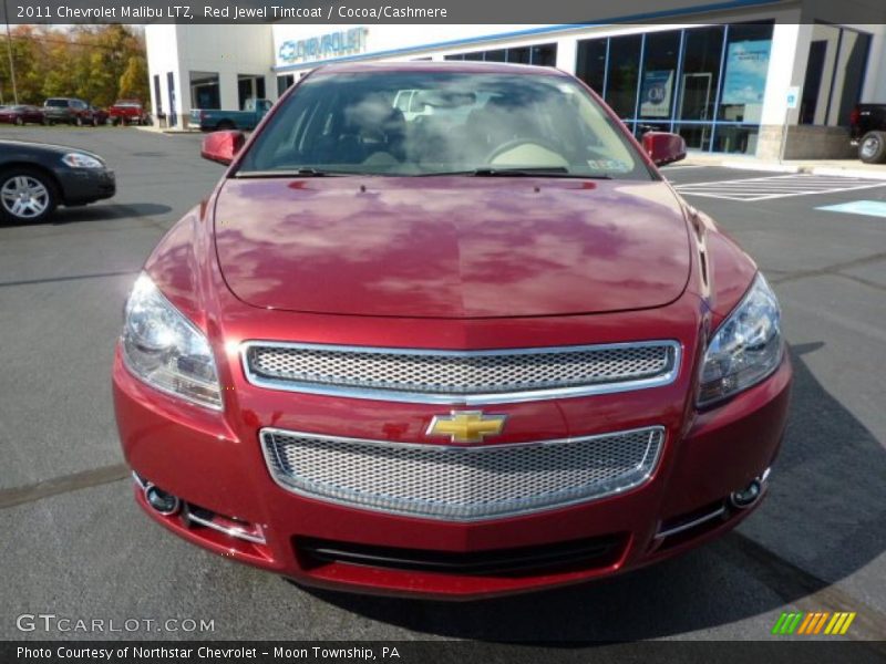 Red Jewel Tintcoat / Cocoa/Cashmere 2011 Chevrolet Malibu LTZ