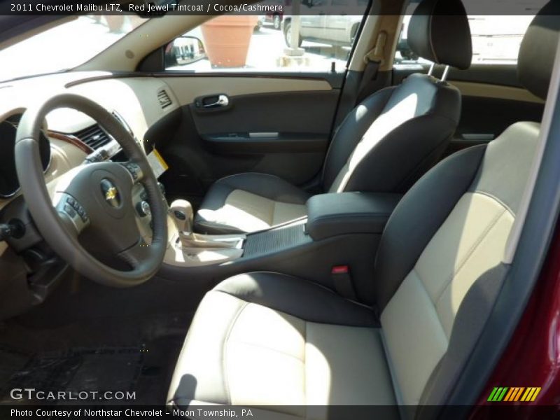 Red Jewel Tintcoat / Cocoa/Cashmere 2011 Chevrolet Malibu LTZ