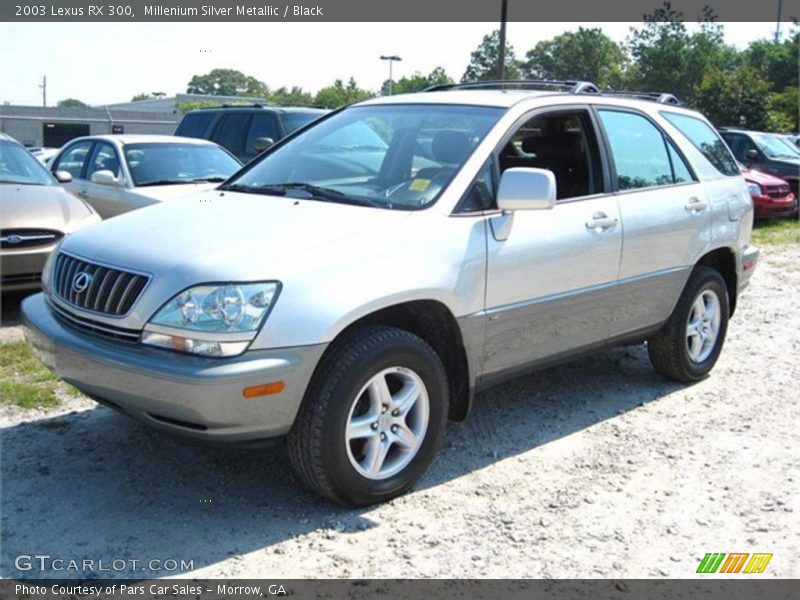 Millenium Silver Metallic / Black 2003 Lexus RX 300