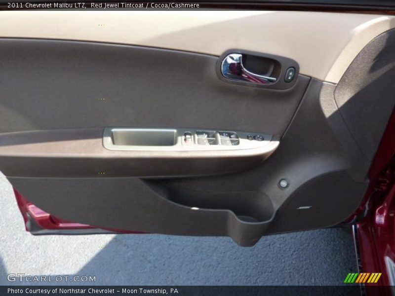 Red Jewel Tintcoat / Cocoa/Cashmere 2011 Chevrolet Malibu LTZ