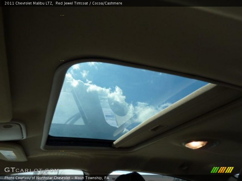 Red Jewel Tintcoat / Cocoa/Cashmere 2011 Chevrolet Malibu LTZ