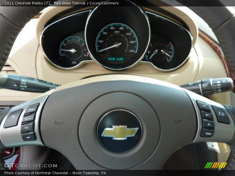 Red Jewel Tintcoat / Cocoa/Cashmere 2011 Chevrolet Malibu LTZ