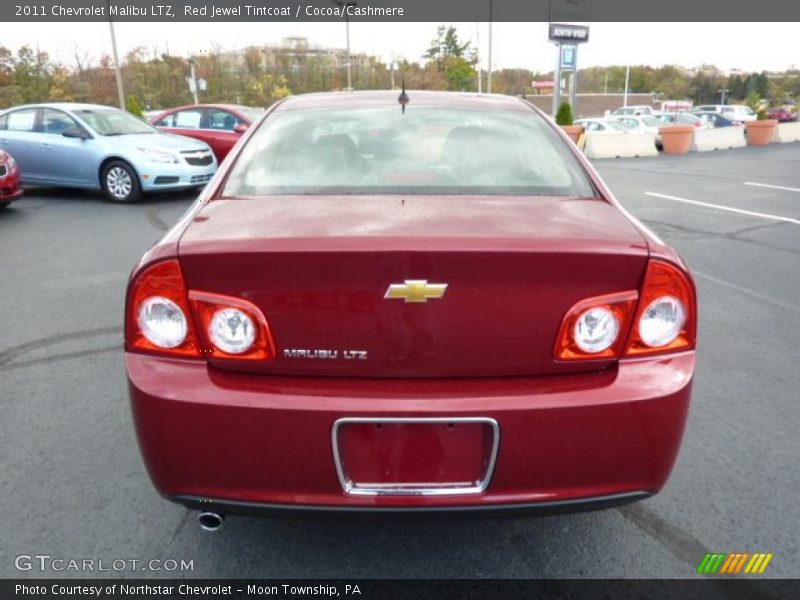 Red Jewel Tintcoat / Cocoa/Cashmere 2011 Chevrolet Malibu LTZ