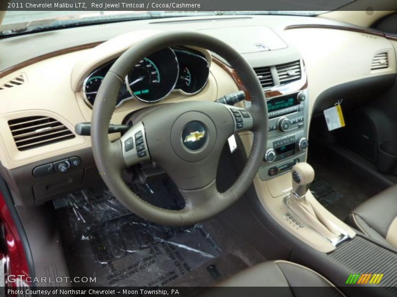 Dashboard of 2011 Malibu LTZ