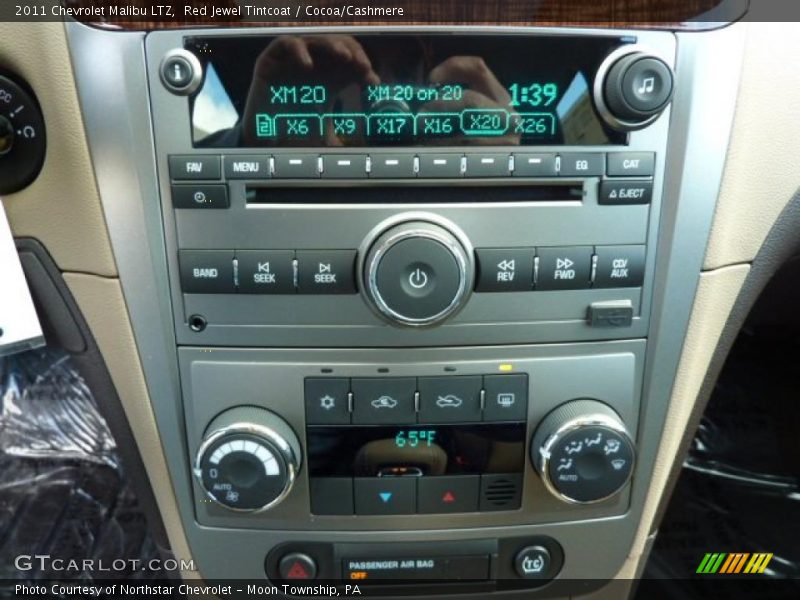 Controls of 2011 Malibu LTZ