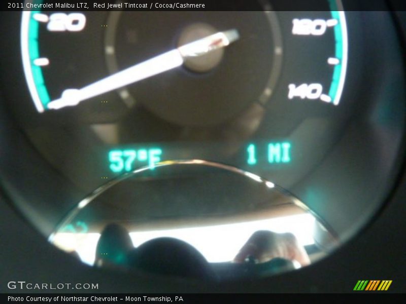 Red Jewel Tintcoat / Cocoa/Cashmere 2011 Chevrolet Malibu LTZ
