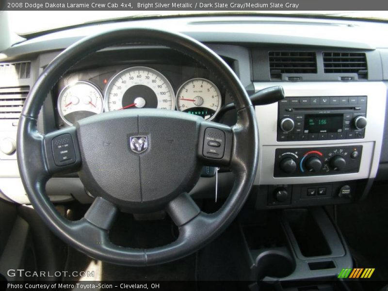 Dashboard of 2008 Dakota Laramie Crew Cab 4x4