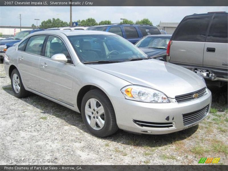 Silverstone Metallic / Gray 2007 Chevrolet Impala LS