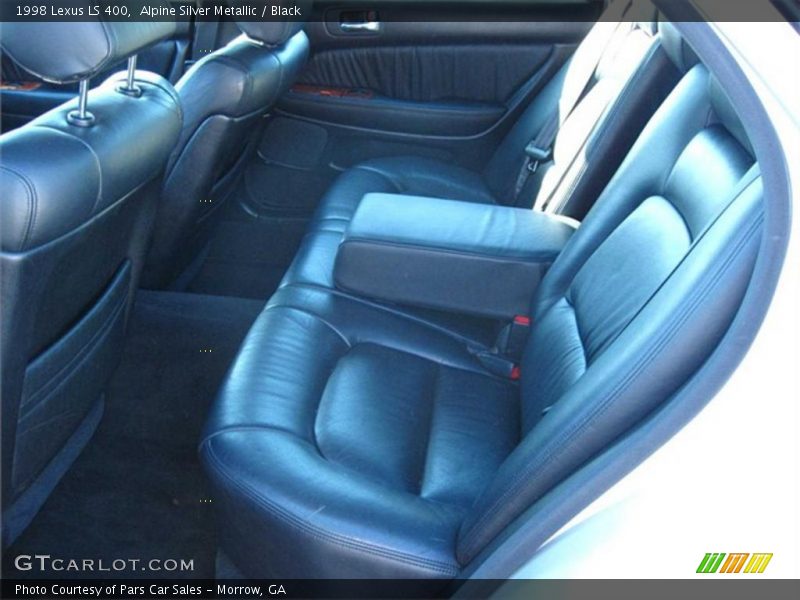 Alpine Silver Metallic / Black 1998 Lexus LS 400