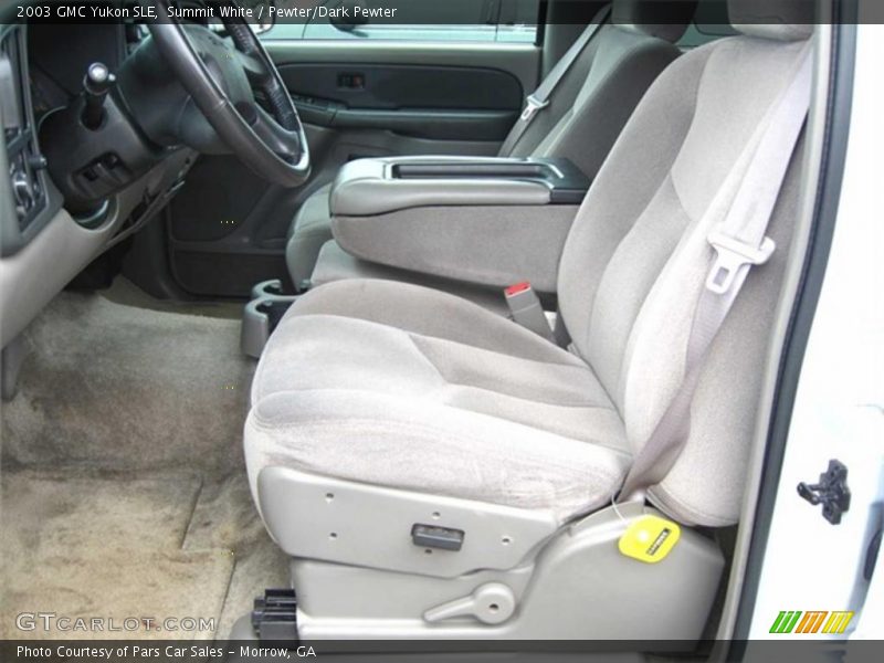  2003 Yukon SLE Pewter/Dark Pewter Interior