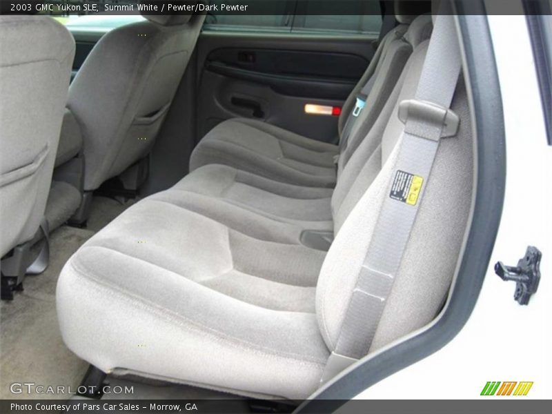  2003 Yukon SLE Pewter/Dark Pewter Interior