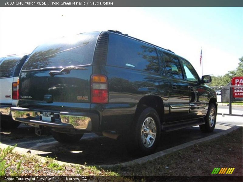 Polo Green Metallic / Neutral/Shale 2003 GMC Yukon XL SLT