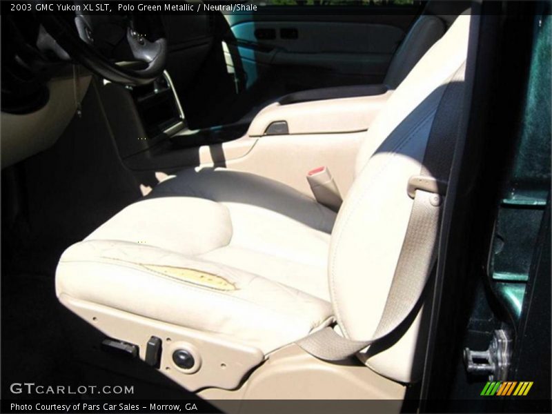 Polo Green Metallic / Neutral/Shale 2003 GMC Yukon XL SLT