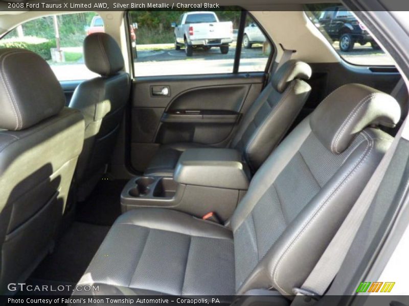 Silver Birch Metallic / Charcoal Black 2008 Ford Taurus X Limited AWD