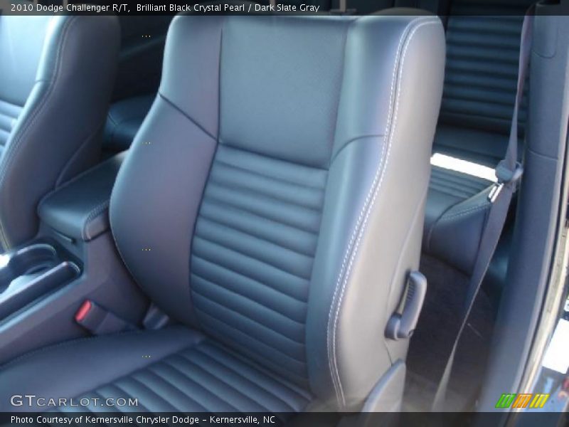 Brilliant Black Crystal Pearl / Dark Slate Gray 2010 Dodge Challenger R/T