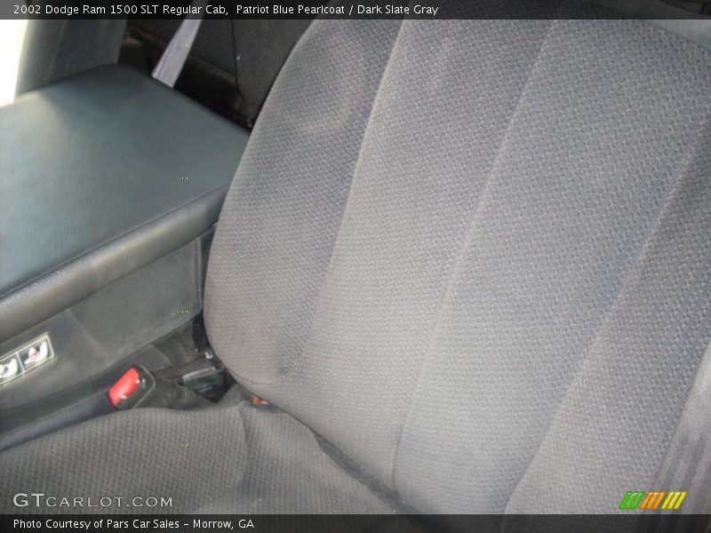 Patriot Blue Pearlcoat / Dark Slate Gray 2002 Dodge Ram 1500 SLT Regular Cab