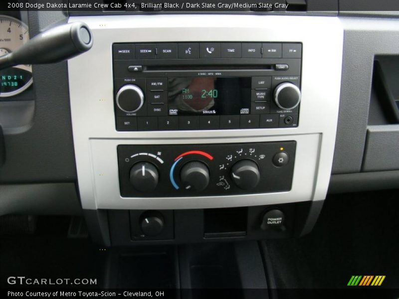 Controls of 2008 Dakota Laramie Crew Cab 4x4