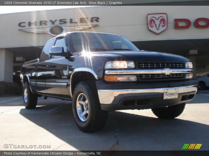 Onyx Black / Graphite 1999 Chevrolet Silverado 1500 LT Extended Cab 4x4
