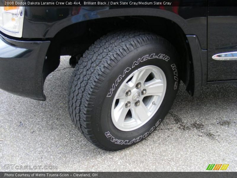  2008 Dakota Laramie Crew Cab 4x4 Wheel