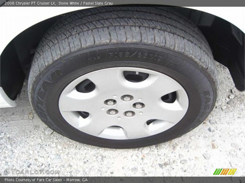 Stone White / Pastel Slate Gray 2008 Chrysler PT Cruiser LX