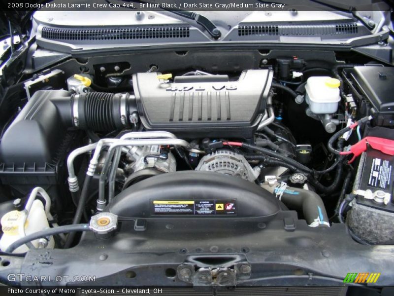  2008 Dakota Laramie Crew Cab 4x4 Engine - 4.7 Liter SOHC 16-Valve PowerTech V8
