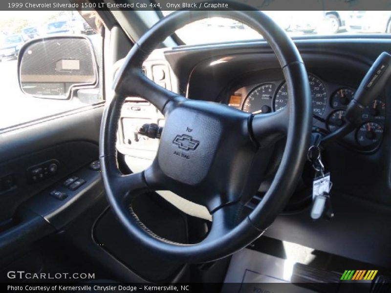 Onyx Black / Graphite 1999 Chevrolet Silverado 1500 LT Extended Cab 4x4