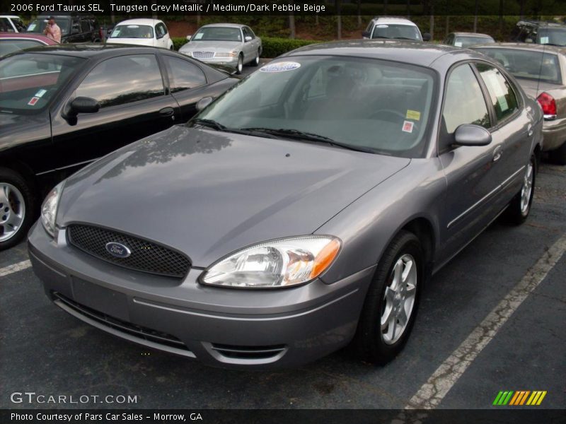 Tungsten Grey Metallic / Medium/Dark Pebble Beige 2006 Ford Taurus SEL
