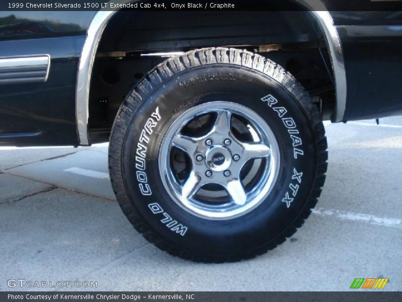Onyx Black / Graphite 1999 Chevrolet Silverado 1500 LT Extended Cab 4x4