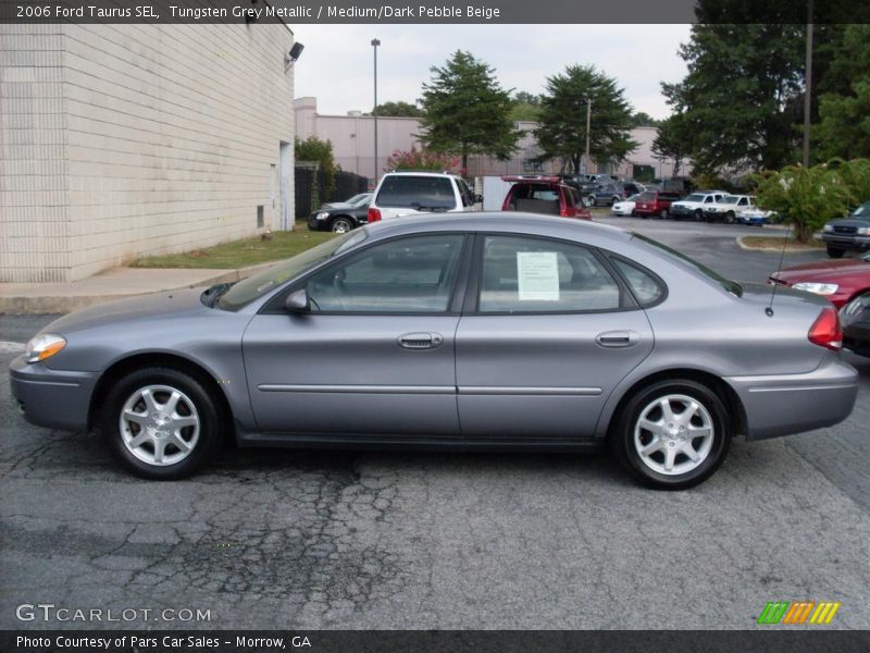 Tungsten Grey Metallic / Medium/Dark Pebble Beige 2006 Ford Taurus SEL