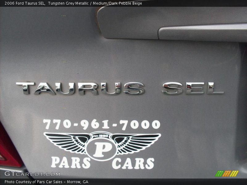 Tungsten Grey Metallic / Medium/Dark Pebble Beige 2006 Ford Taurus SEL