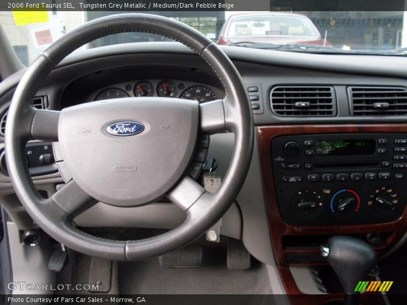 Tungsten Grey Metallic / Medium/Dark Pebble Beige 2006 Ford Taurus SEL