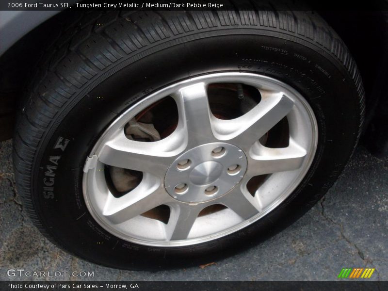 Tungsten Grey Metallic / Medium/Dark Pebble Beige 2006 Ford Taurus SEL