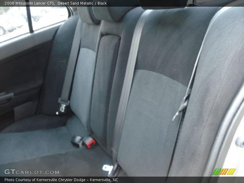 Desert Sand Metallic / Black 2008 Mitsubishi Lancer GTS