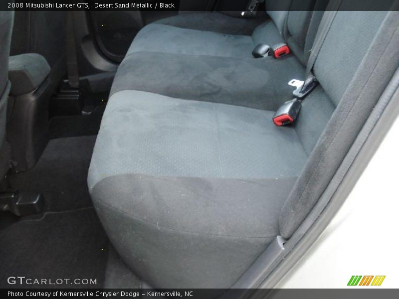 Desert Sand Metallic / Black 2008 Mitsubishi Lancer GTS