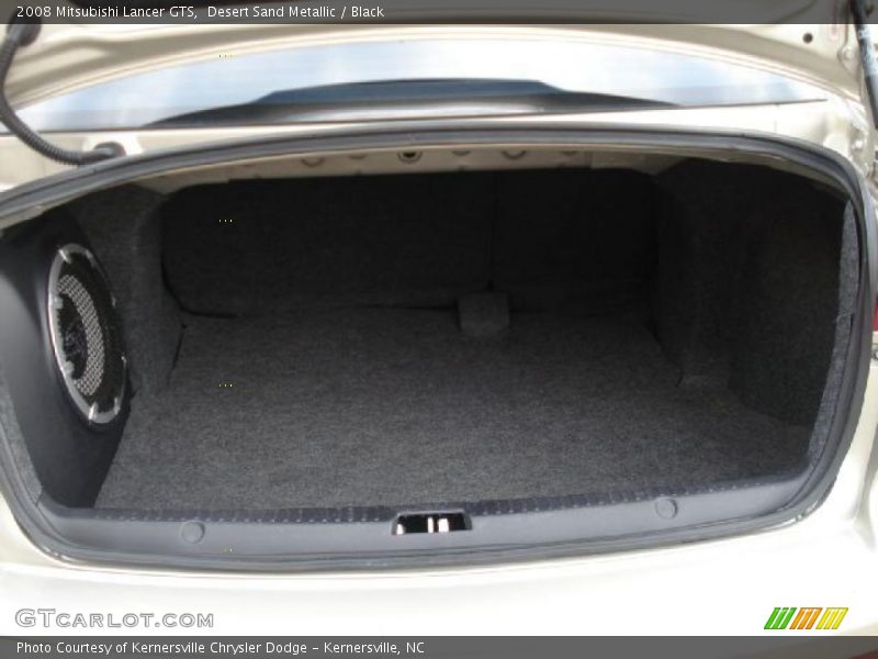 Desert Sand Metallic / Black 2008 Mitsubishi Lancer GTS