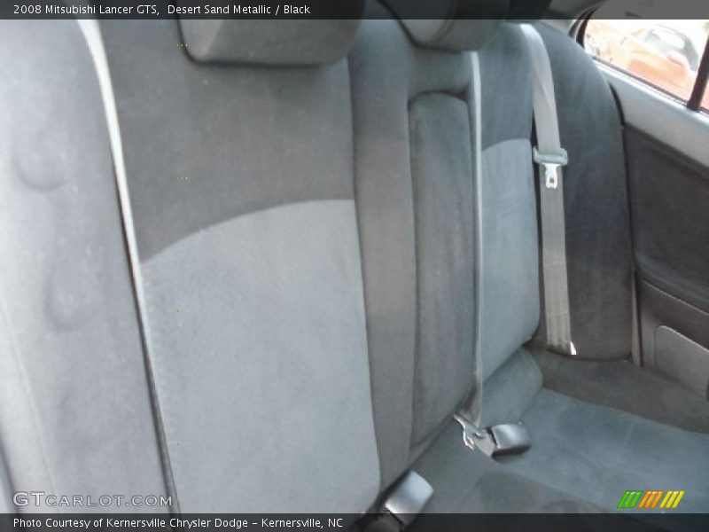 Desert Sand Metallic / Black 2008 Mitsubishi Lancer GTS