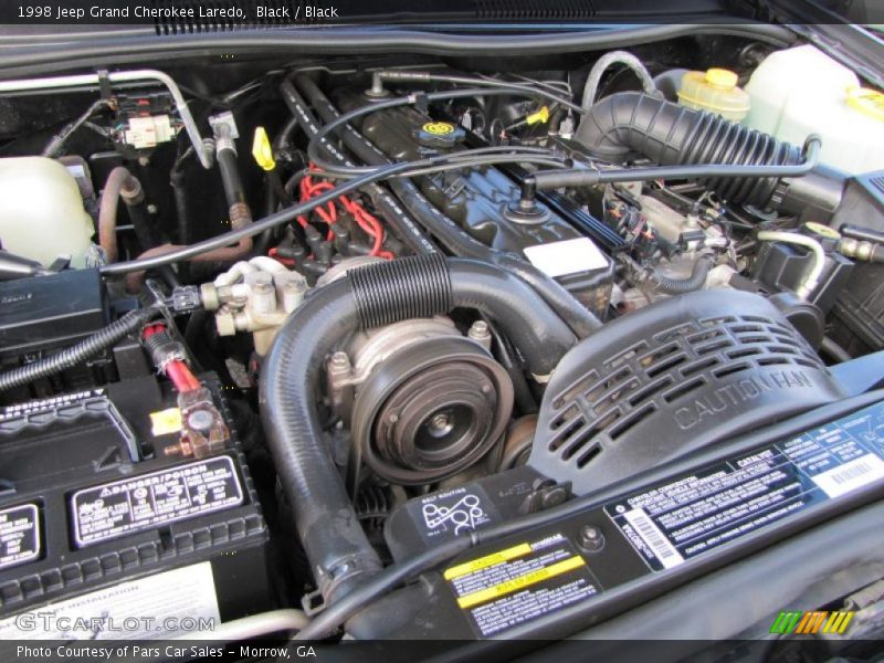 Black / Black 1998 Jeep Grand Cherokee Laredo