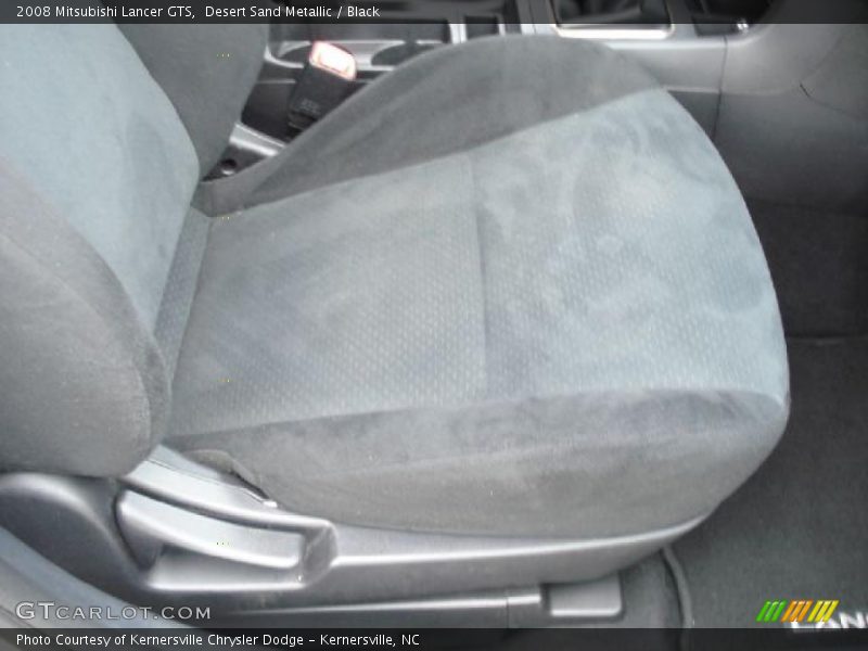 Desert Sand Metallic / Black 2008 Mitsubishi Lancer GTS