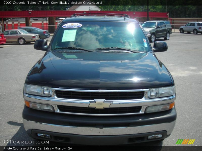 Onyx Black / Medium Gray/Neutral 2002 Chevrolet Tahoe LT 4x4