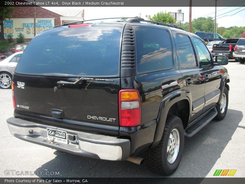 Onyx Black / Medium Gray/Neutral 2002 Chevrolet Tahoe LT 4x4
