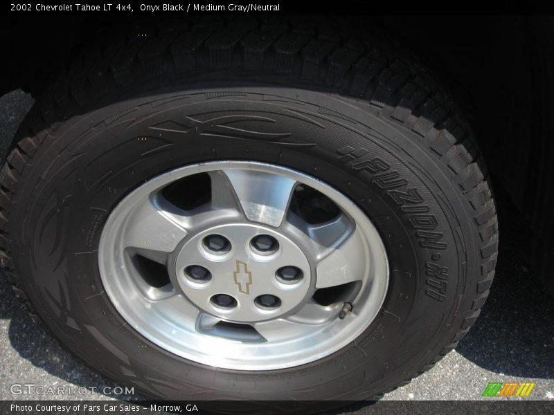 Onyx Black / Medium Gray/Neutral 2002 Chevrolet Tahoe LT 4x4