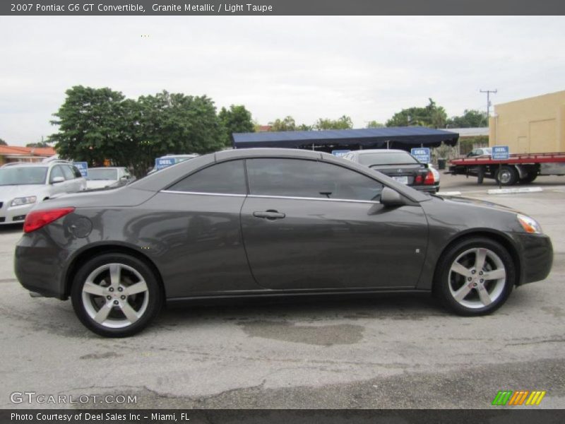Granite Metallic / Light Taupe 2007 Pontiac G6 GT Convertible